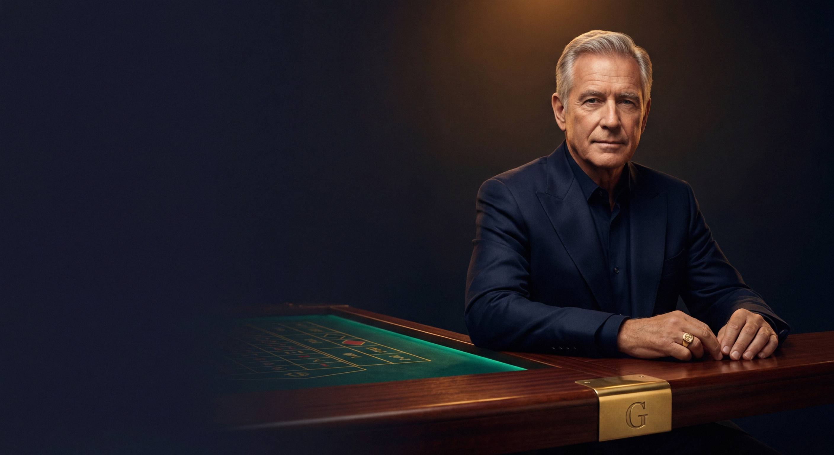 Spieler am Laptop mit Casinospielen